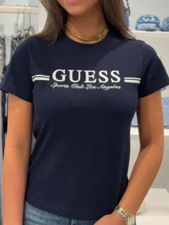 Guess Active - Ss T-shirt - Blauw