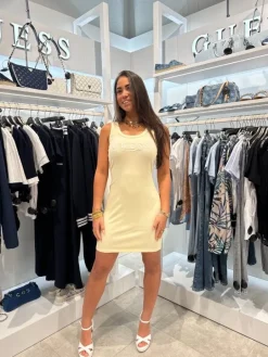Guess Active - Sunflower Rib Dress - Geel