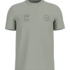 Guess Active - Tyrian Cn T-shirt - Groen