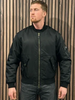 Guess Jeans - Gj Bomber Jkt - Zwart
