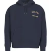 Guess Jeans - Gj Hood Os Printed Logo Sweat - Blauw