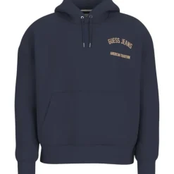 Guess Jeans - Gj Hood Os Printed Logo Sweat - Blauw