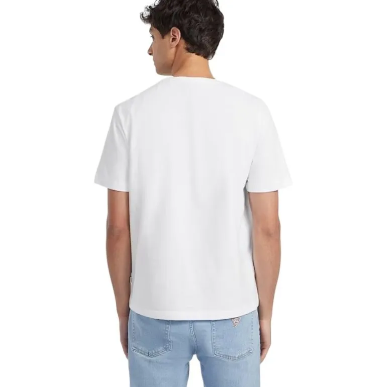 Guess Jeans - Gj Ss Cn Reg American Trad Tee - Wit