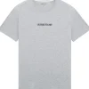 Guess Jeans - Gj Ss Cn Slim Logo Embro Tee - Grijs