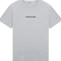 Guess Jeans - Gj Ss Cn Slim Logo Embro Tee - Grijs