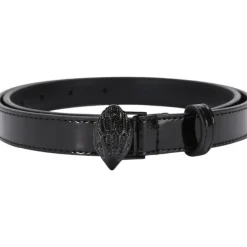 Kurt Geiger - 20 Eagle Belt Patent - Zwart