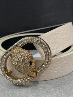 Kurt Geiger - Chelsea 30 Belt - Beige