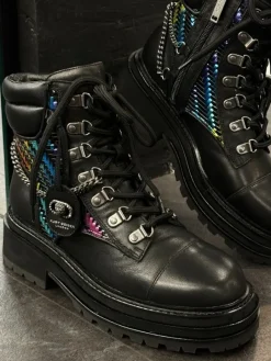 Kurt Geiger - Chelsea Combat Boot - Zwart