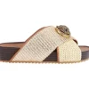 Kurt Geiger - Chelsea Cross Strap - Goud