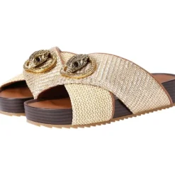 Kurt Geiger - Chelsea Cross Strap - Goud