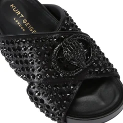 Kurt Geiger - Chelsea Cross Strap - Zwart