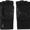 Kurt Geiger - Crystal Eagle Gloves - Zwart