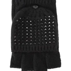 Kurt Geiger - Crystal Eagle Gloves - Zwart