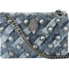 Kurt Geiger - Crystals Mini Kensington - Blauw