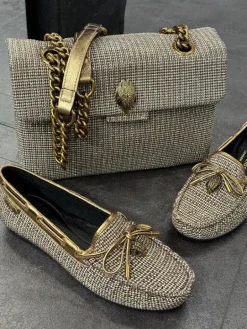Kurt Geiger - Eagle Moccasin - Goud