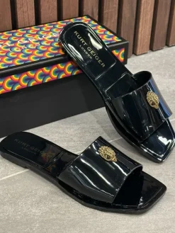 Kurt Geiger - Kensington Flat Jelly - Zwart