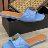 Kurt Geiger - Kensington Flat Sandal - Blauw