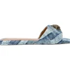 Kurt Geiger - Kensington Flat Sandal - Blauw