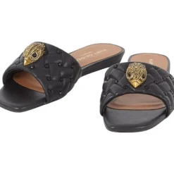 Kurt Geiger - Kensington Flat Sandal - Zwart