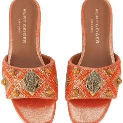 Kurt Geiger - Kensington Flat Jewel - Oranje