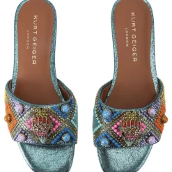 Kurt Geiger - Kensington Flat Jewel - Blauw