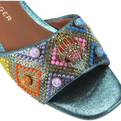 Kurt Geiger - Kensington Flat Jewel - Blauw