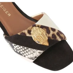 Kurt Geiger - Kensington Flat Sandal - Bruin
