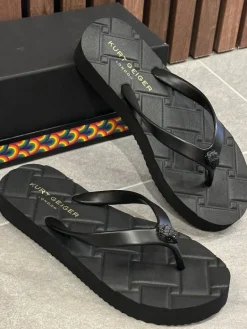 Kurt Geiger - Kensington Q Flip Flop - Zwart