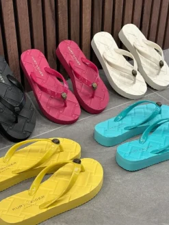 Kurt Geiger - Kensington Q Flip Flop - Geel