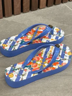 Kurt Geiger - Kensington Q Flip Flop - Blauw