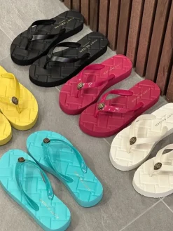 Kurt Geiger - Kensington Q Flip Flop - Zwart