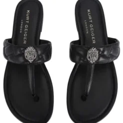 Kurt Geiger - Kensington T-bar Sandal - Zwart