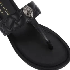 Kurt Geiger - Kensington T-bar Sandal - Zwart