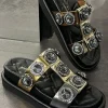 Kurt Geiger - Orson Crystal Sandal - Zwart