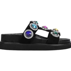 Kurt Geiger - Orson Crystal Sandal - Zwart