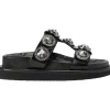Kurt Geiger - Orson Crystal Sandal - Zwart