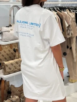 Malelions - Limited T-shirt Dress - Wit