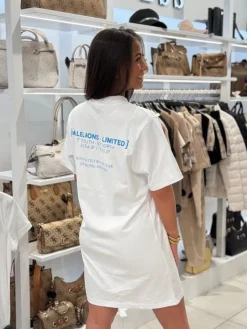Malelions - Limited T-shirt Dress - Wit
