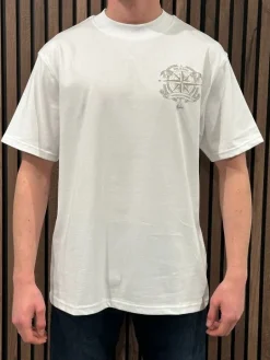 Malelions - Malelions Men Compass T-shirt - Wit