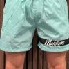 Malelions - Men Caption Swim Shorts - Blauw