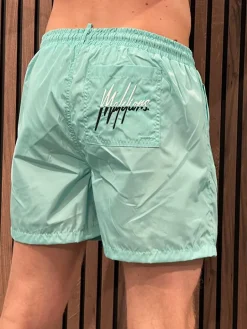 Malelions - Men Split Swim Shorts - Blauw