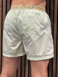 Malelions - Men Venetian Swim Shorts - Blauw