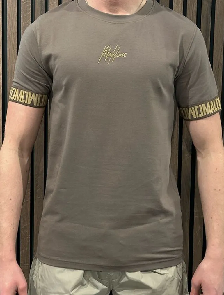 Malelions - Men Venetian T-shirt - Bruin