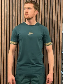 Malelions - Men Venetian T-shirt - Groen