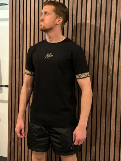 Malelions - Men Venetian T-shirt - Zwart