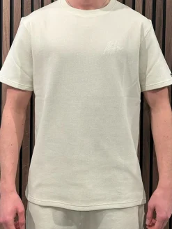 Malelions - Signature Waffle T-shirt - Beige