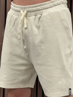 Malelions - Signature Waffle Short - Beige