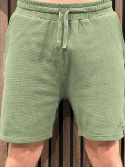 Malelions - Signature Waffle Short - Groen