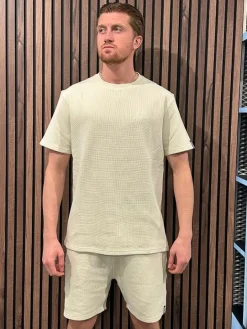 Malelions - Signature Waffle Short - Beige