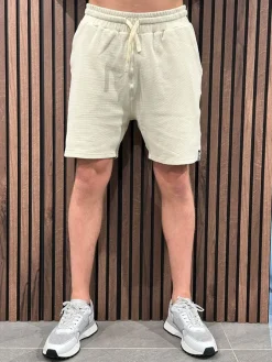 Malelions - Signature Waffle Short - Beige